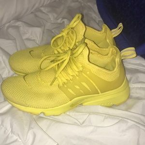 Yellow Nike Presto
